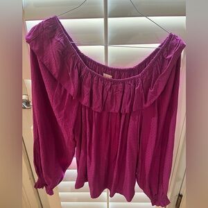 Knox Rose Large Purple Blousr